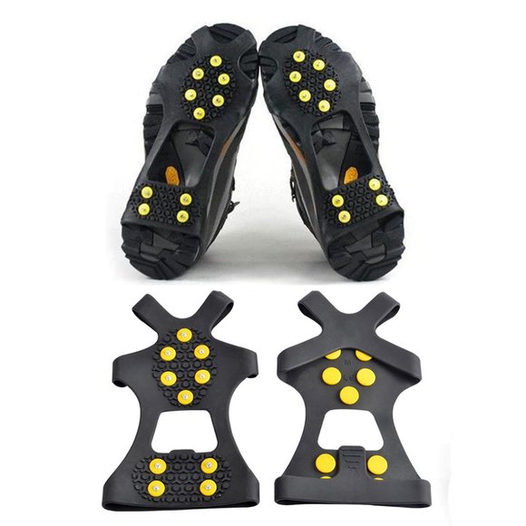 Unisex Attachable Anti Slip Anti-Skid Ice-Traction Cleats Over Shoe/Boot - Small - Picture 7 of 7